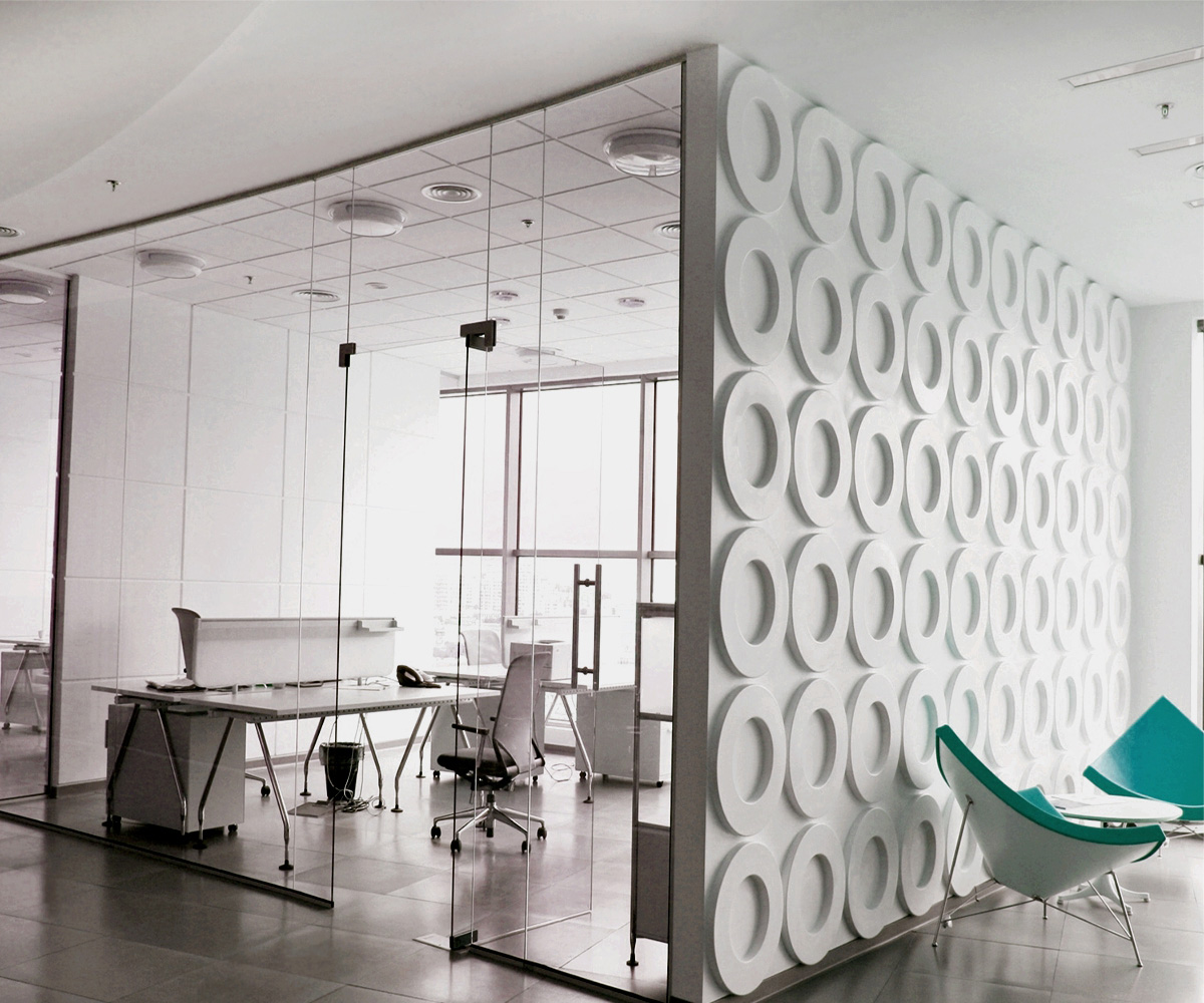 Скляні перегородки