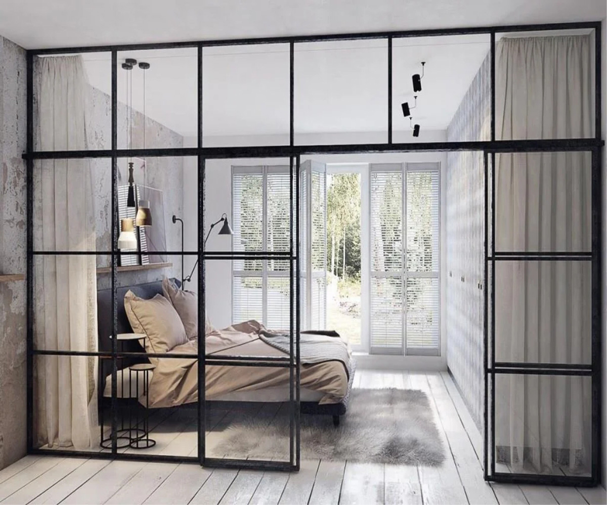 Скляні перегородки