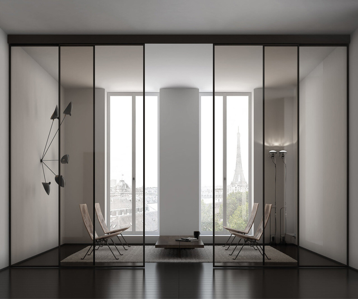 Скляні перегородки