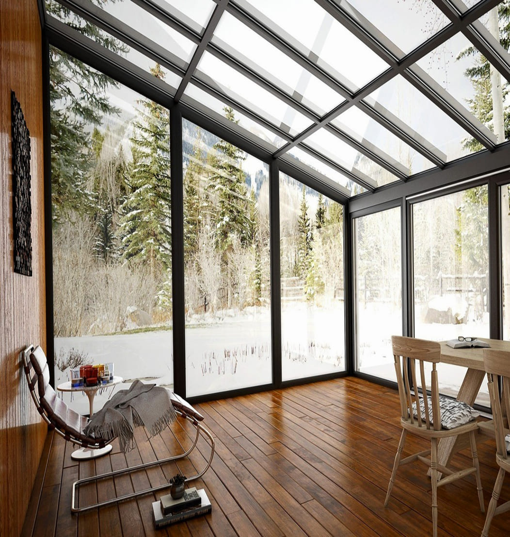 СКЛІННЯ ЗИМОВОГО САДУ